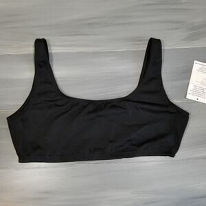 InstantFigure Compression Bra Wireless Active‎ Wear Support Large Black